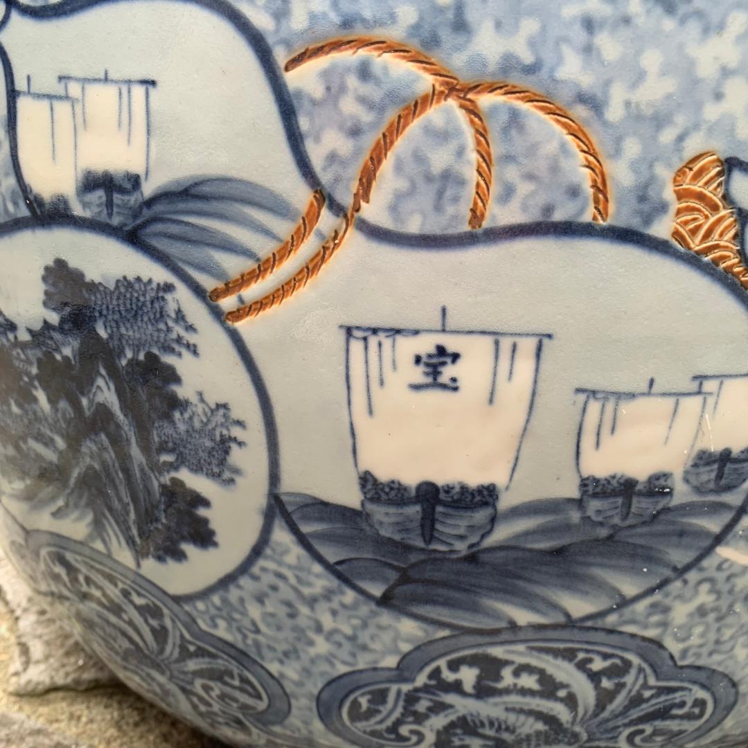 陶器 大型 火鉢（年代物）