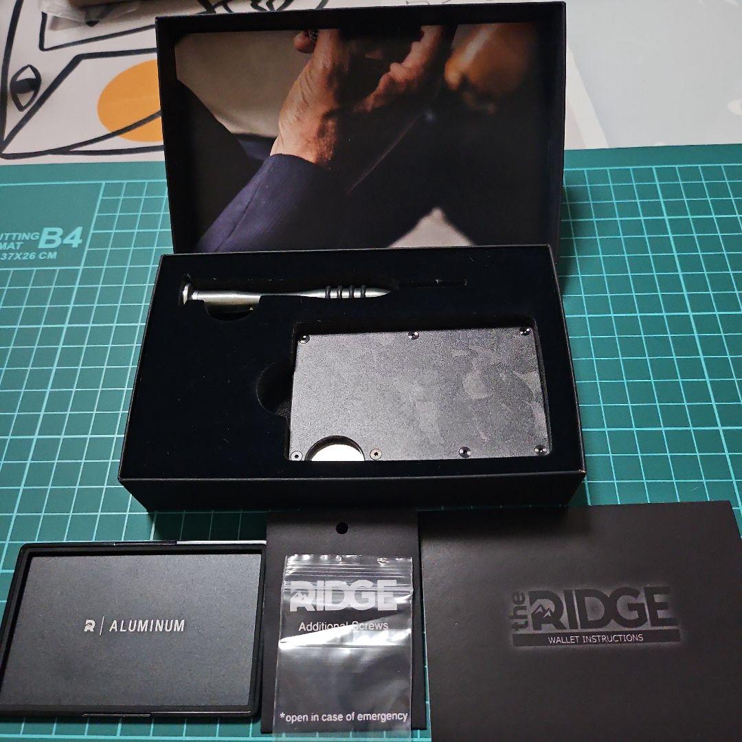 FXLR S the RIDGE(ザ リッジ) マネークリップ