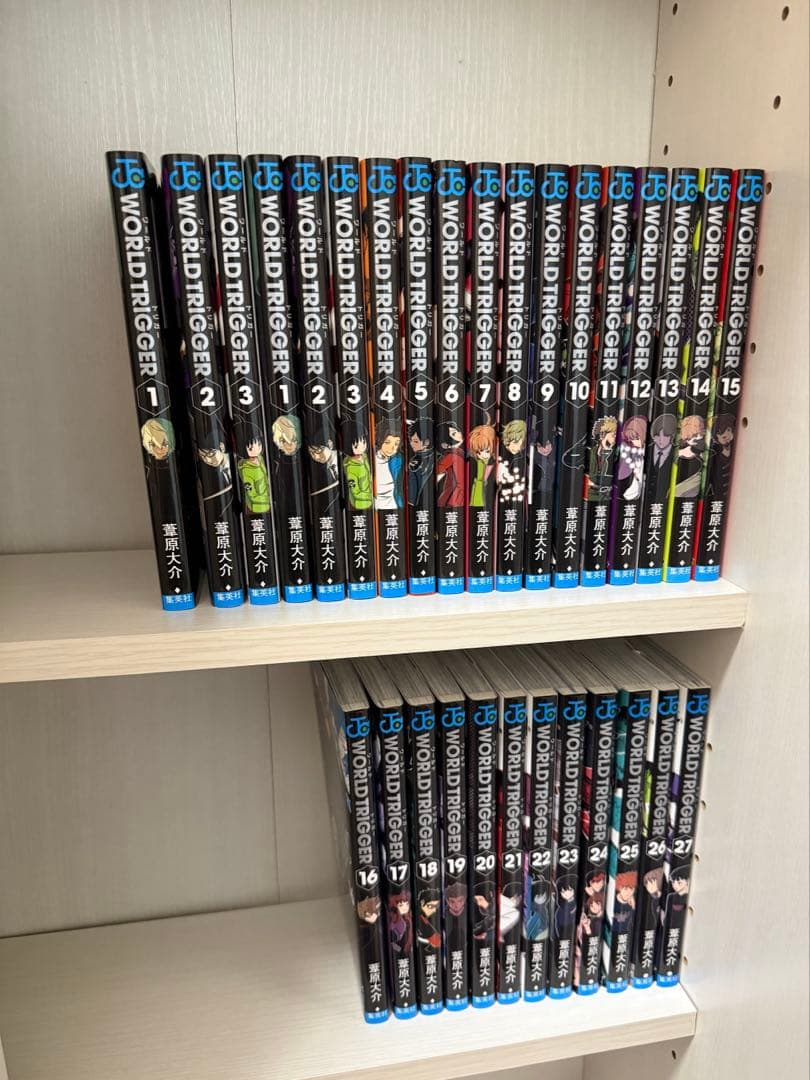 ワールドトリガー ワートリ 漫画 1〜27巻セット