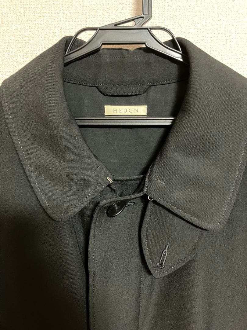 HEUGN ユーゲン  ウールステンカラーコート 3