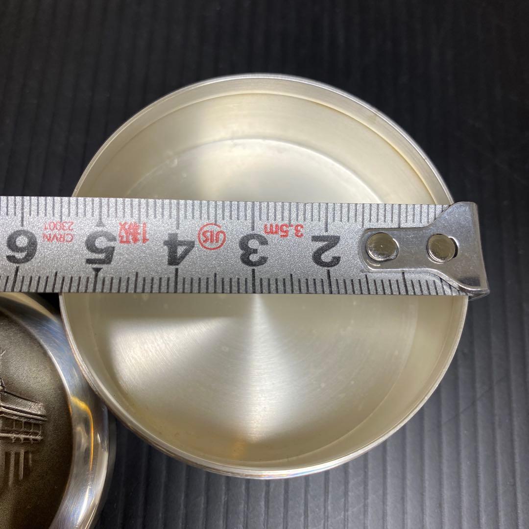 純銀製　鳳凰　建物　ボンボニエール　93g 共箱　東さ8-0208☆2F