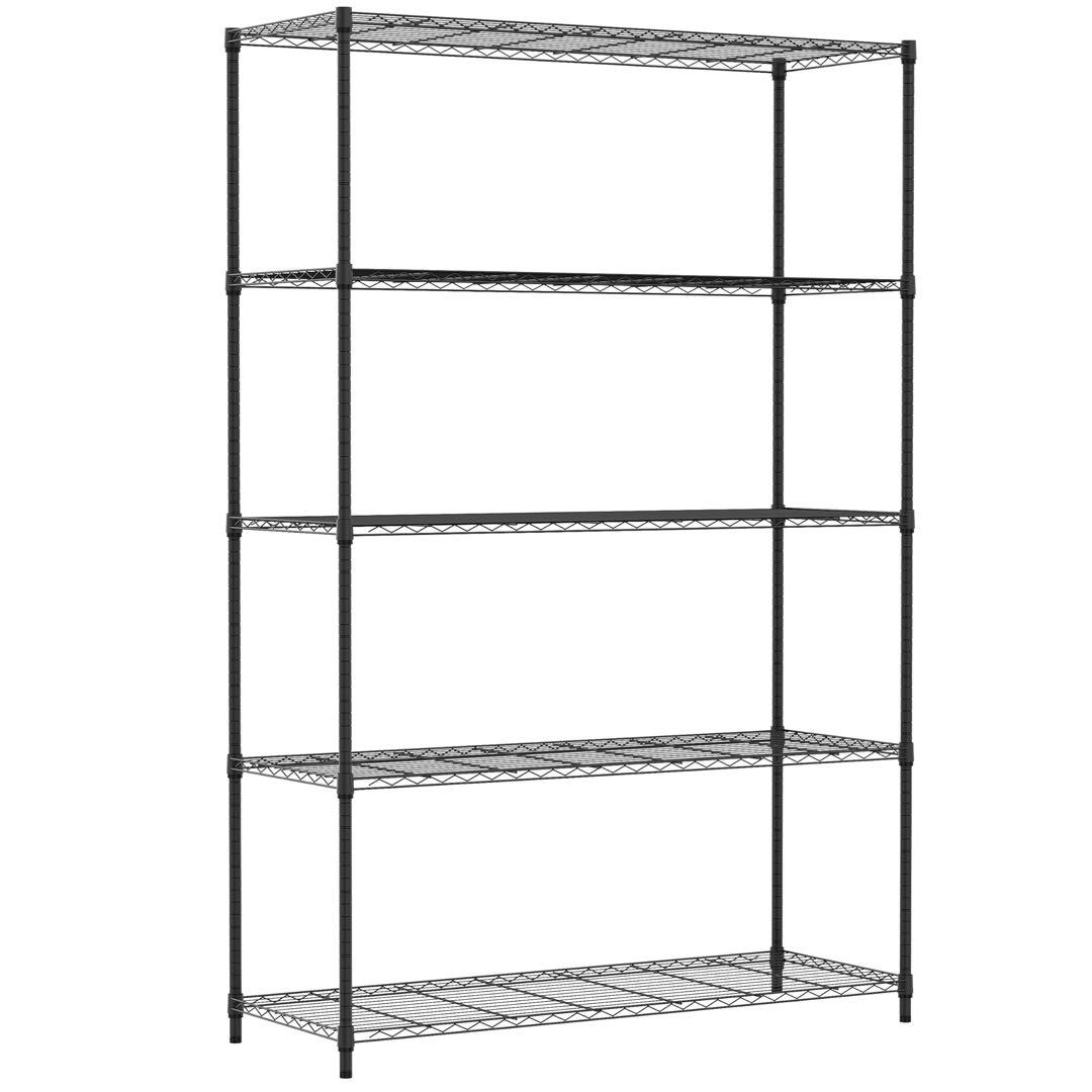 マ*ル様 ブラック スチールラック メタルラック　収納　防錆　頑丈 120cm