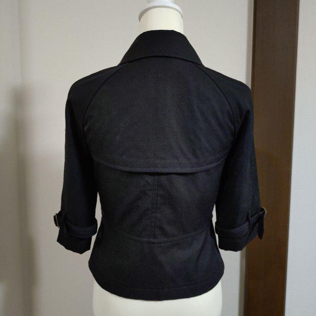 【美品】トリココムデギャルソン ショートコート 黒