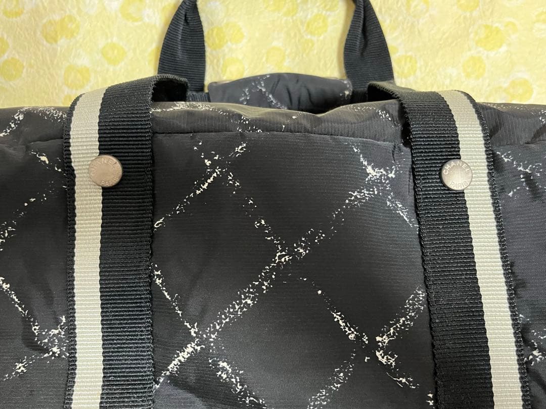 s*l様 【美品】CHANEL シャネル　トラベルライン　超大容量　ボストンバッ
