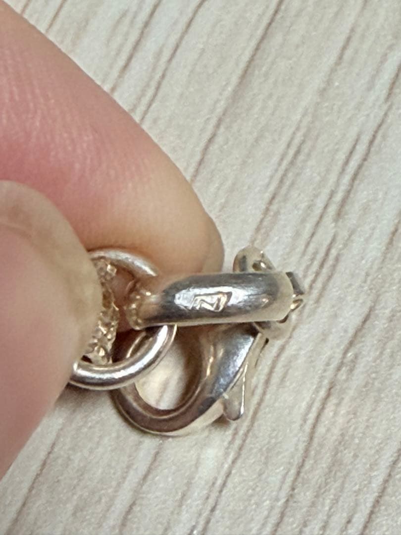 vintage イタリア製ハンドメイド シルバーブレスレット silver925