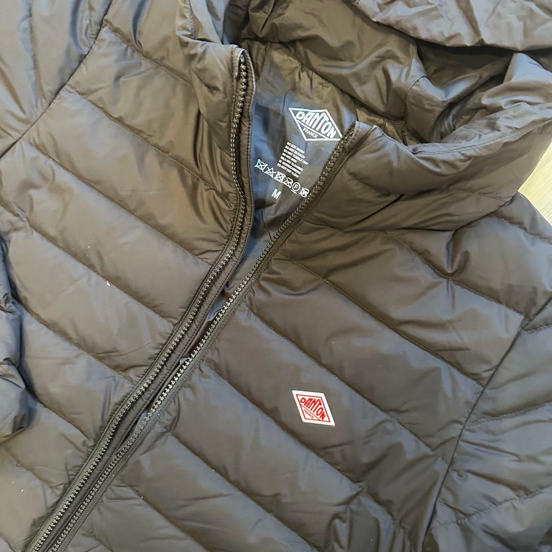DANTON ブラック ダウンジャケット Mサイズ