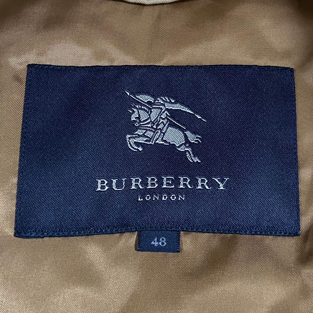 極美品● バーバリーロンドン トレンチコート ベルト ライナー ベージュ 48