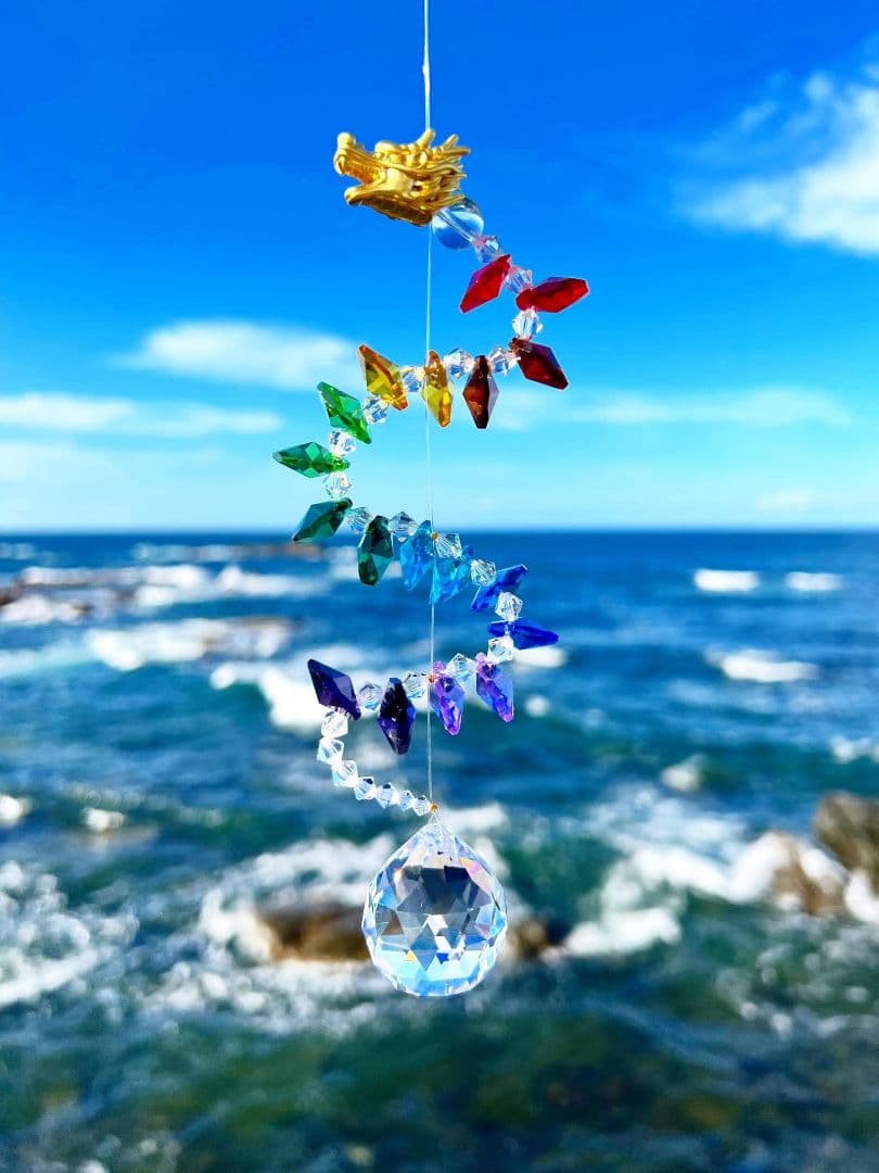 【サンキャッチャー】虹龍のしずく – Rainbow Dragon Mini