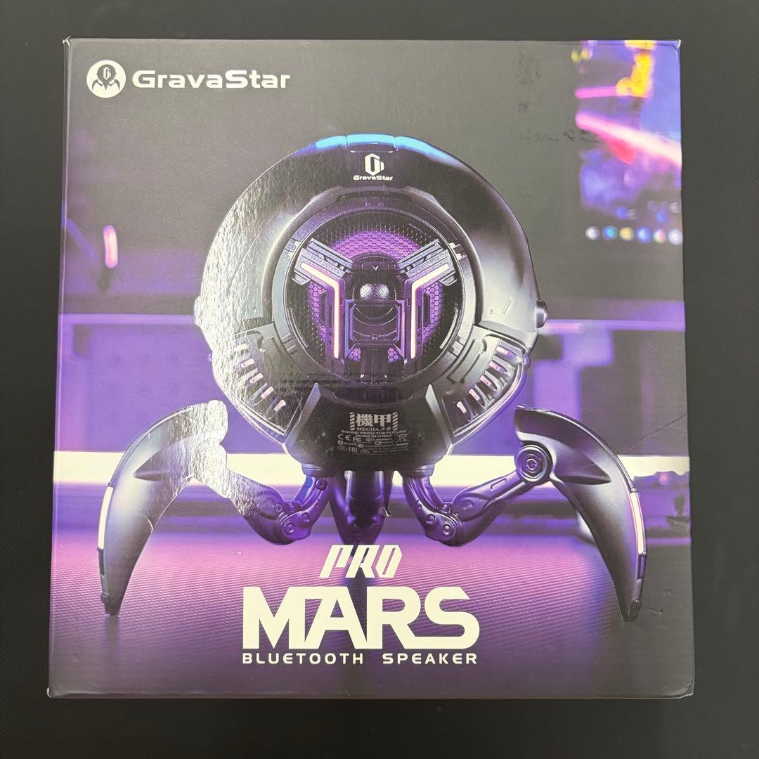 動作確認済み　箱付き GravaStar MARS PRO スピーカー