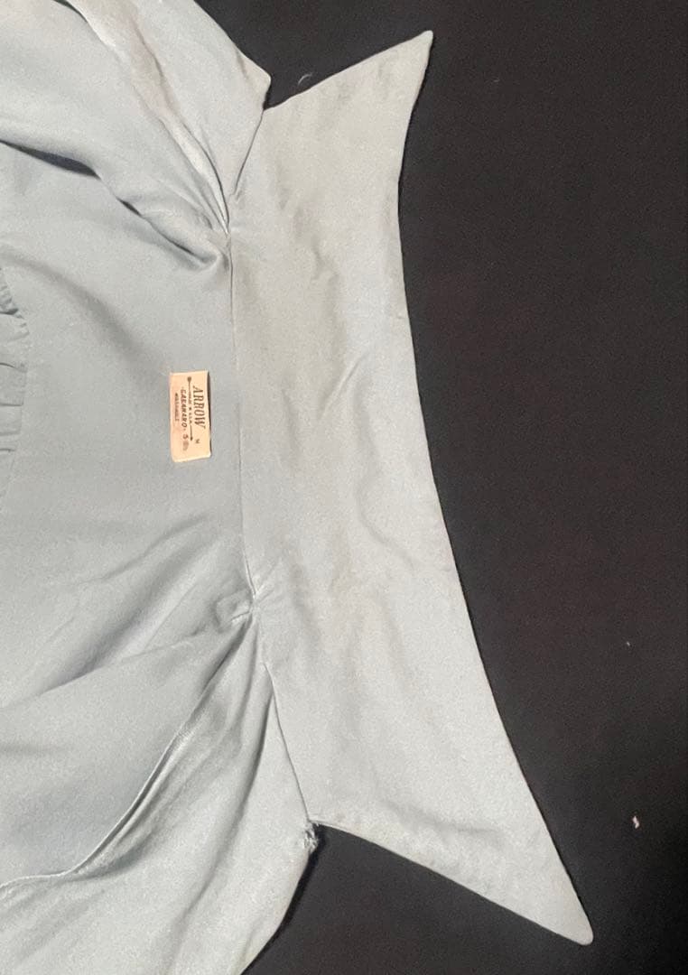 50's ARROW GABANARO アイスグリーン レーヨンシャツ