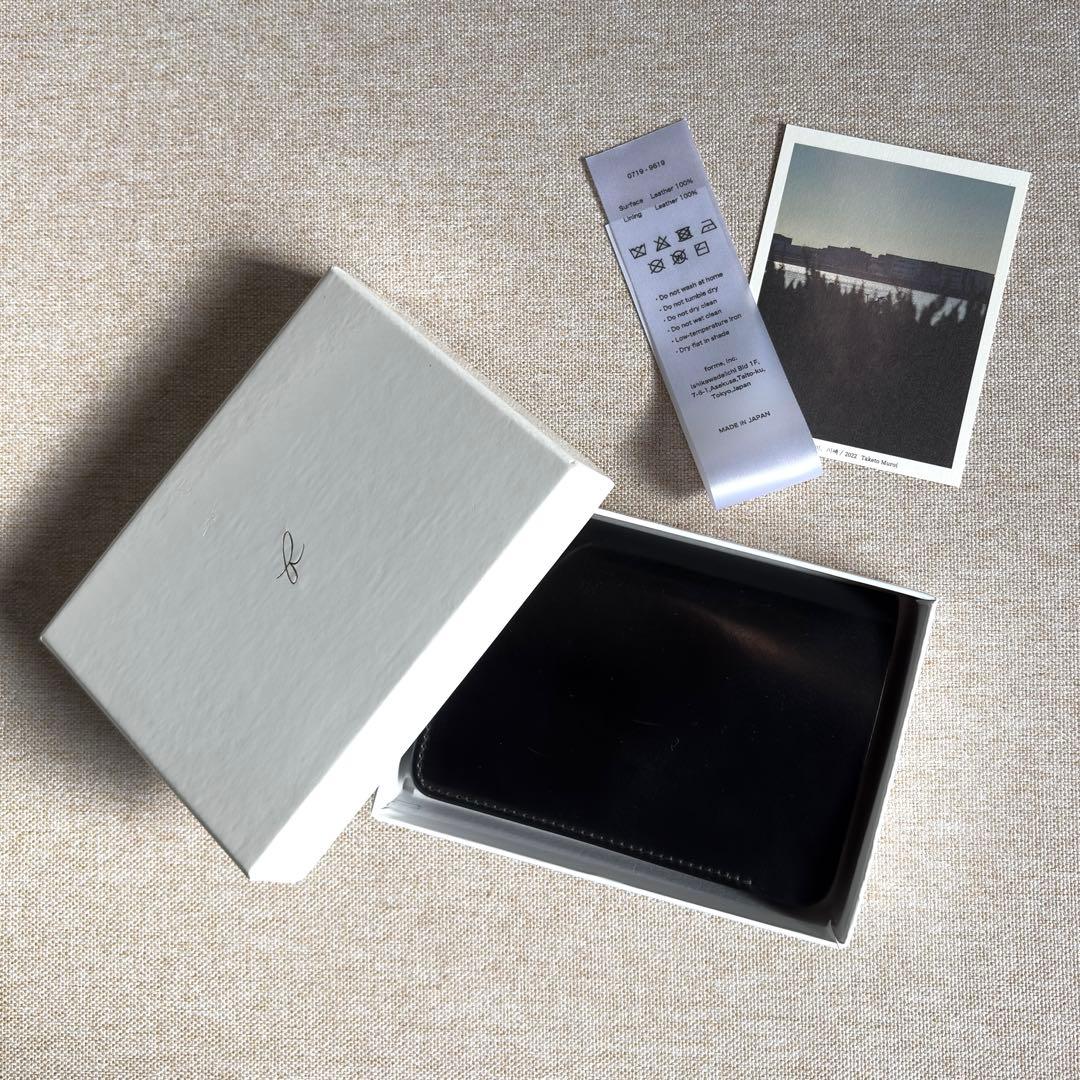 forme short wallet シェルコードバン cordovan