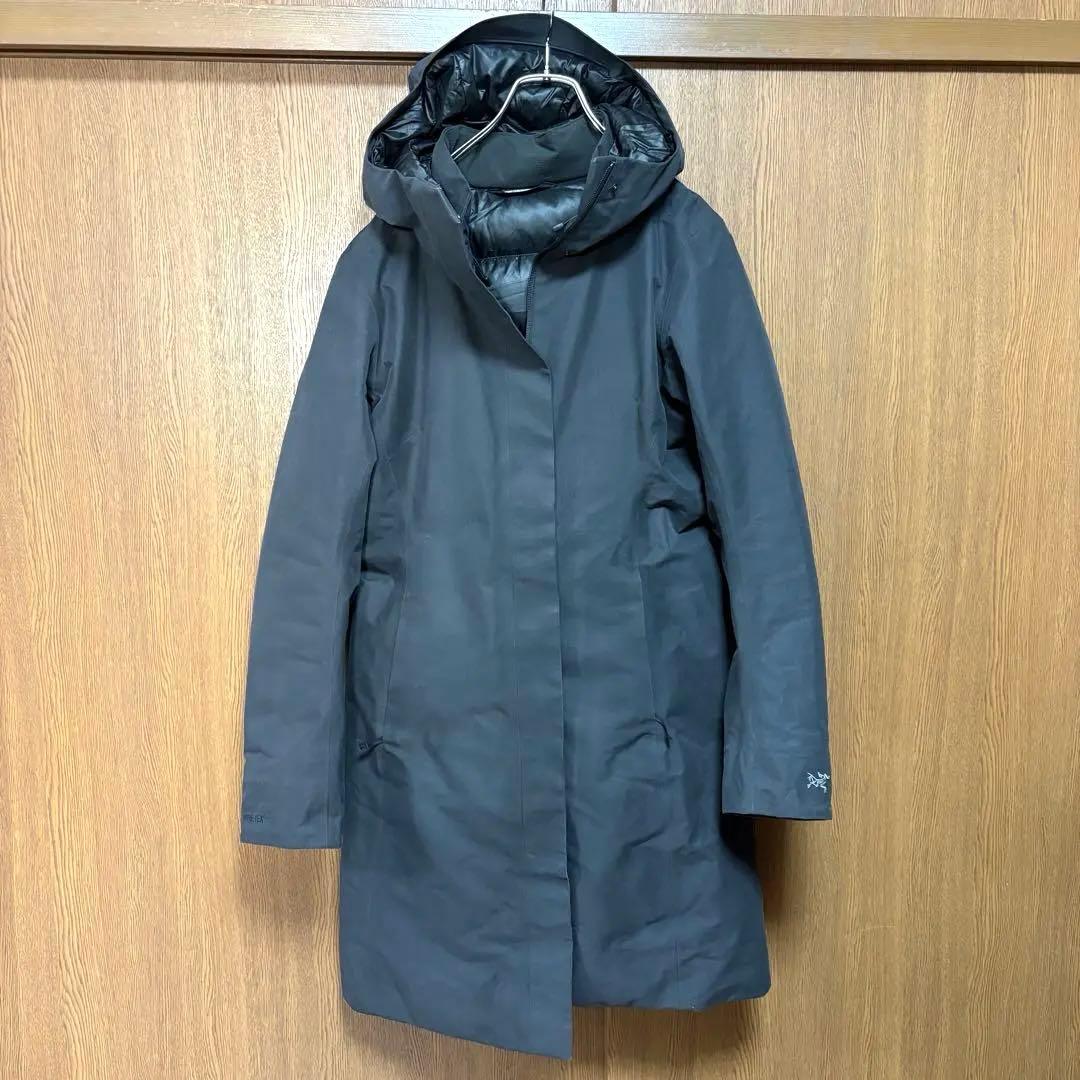 ☆ARC'TERYX アークテリクス パテラパーカ ダウンコート Ｍ ブラック