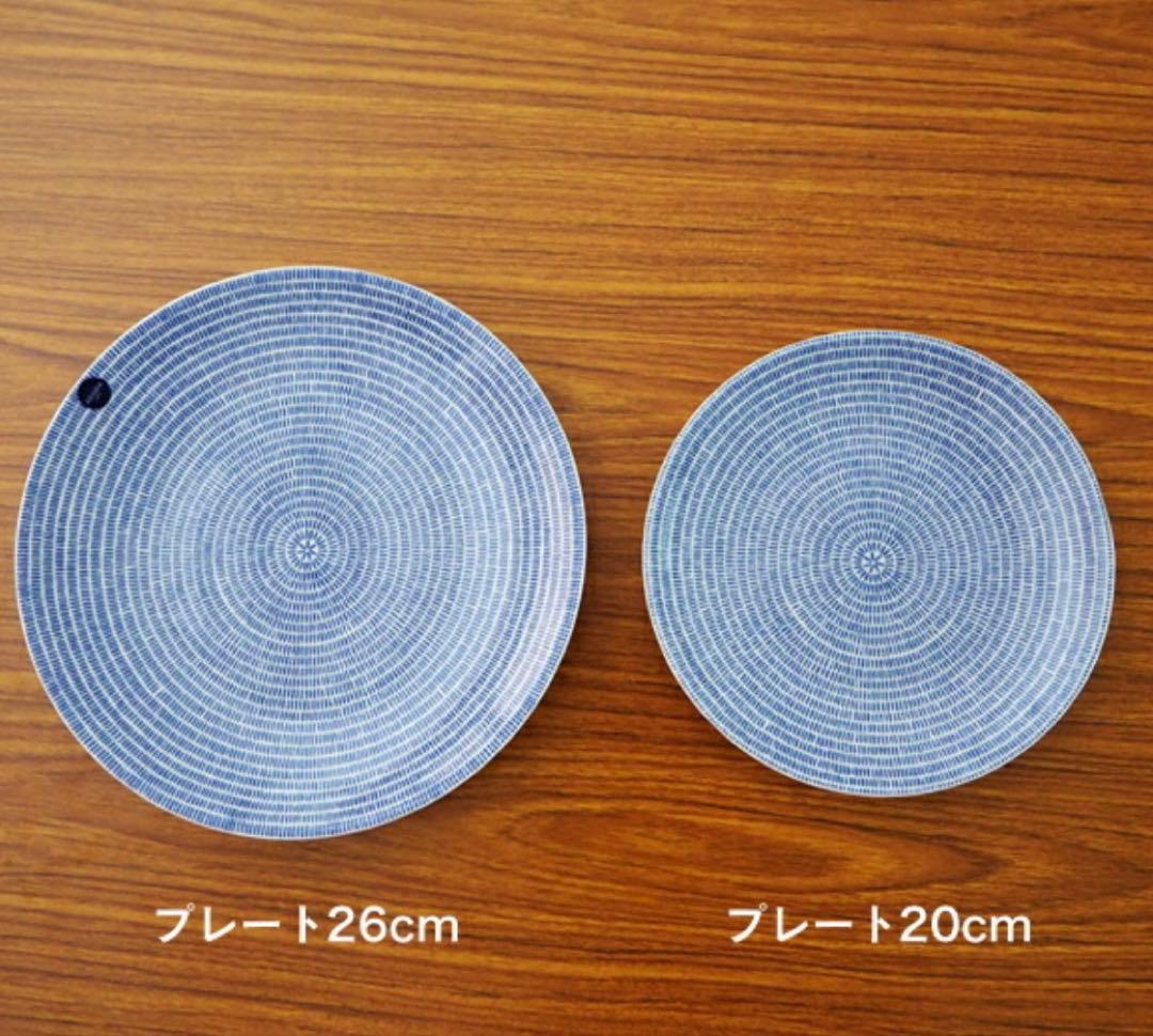 新品同様★6枚セット★アラビア★24h Avec★アベックプレート★20cm