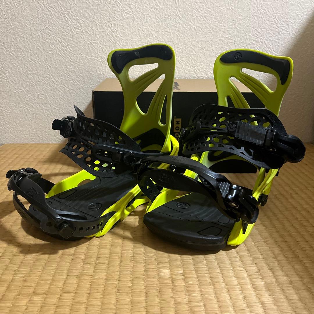 【超軽量】18/19 FLUX DSL ネオンイエロー Mサイズ ビンディング