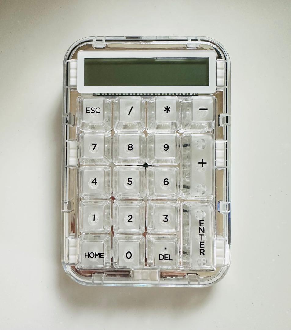 Coolkiller カスタム 電卓 クリアキャップ 韓国