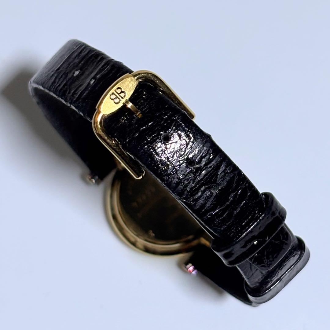 新品電池 バレンシアガ レディース腕時計 12P ダイヤ 18K GEP付属品.