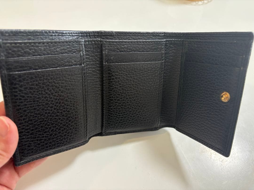 値下げ【極美品】GUCCI 三つ折財布