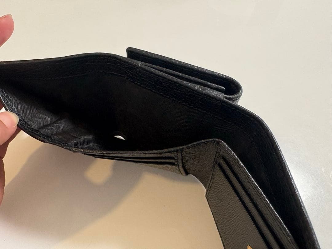 値下げ【極美品】GUCCI 三つ折財布