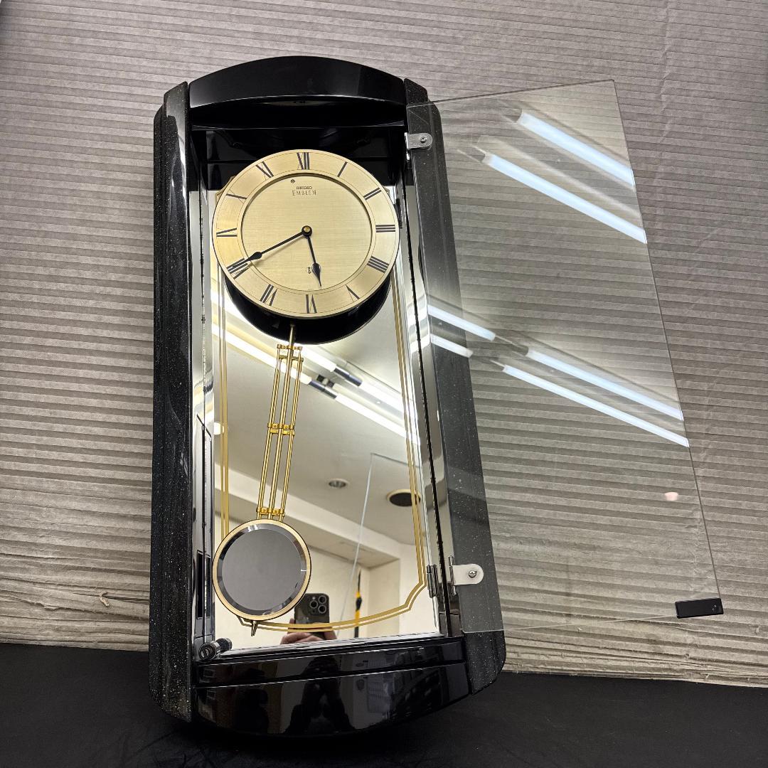 ☆SEIKO　EMBLEM　HS355N　壁掛け時計　振り子時計　高級時計