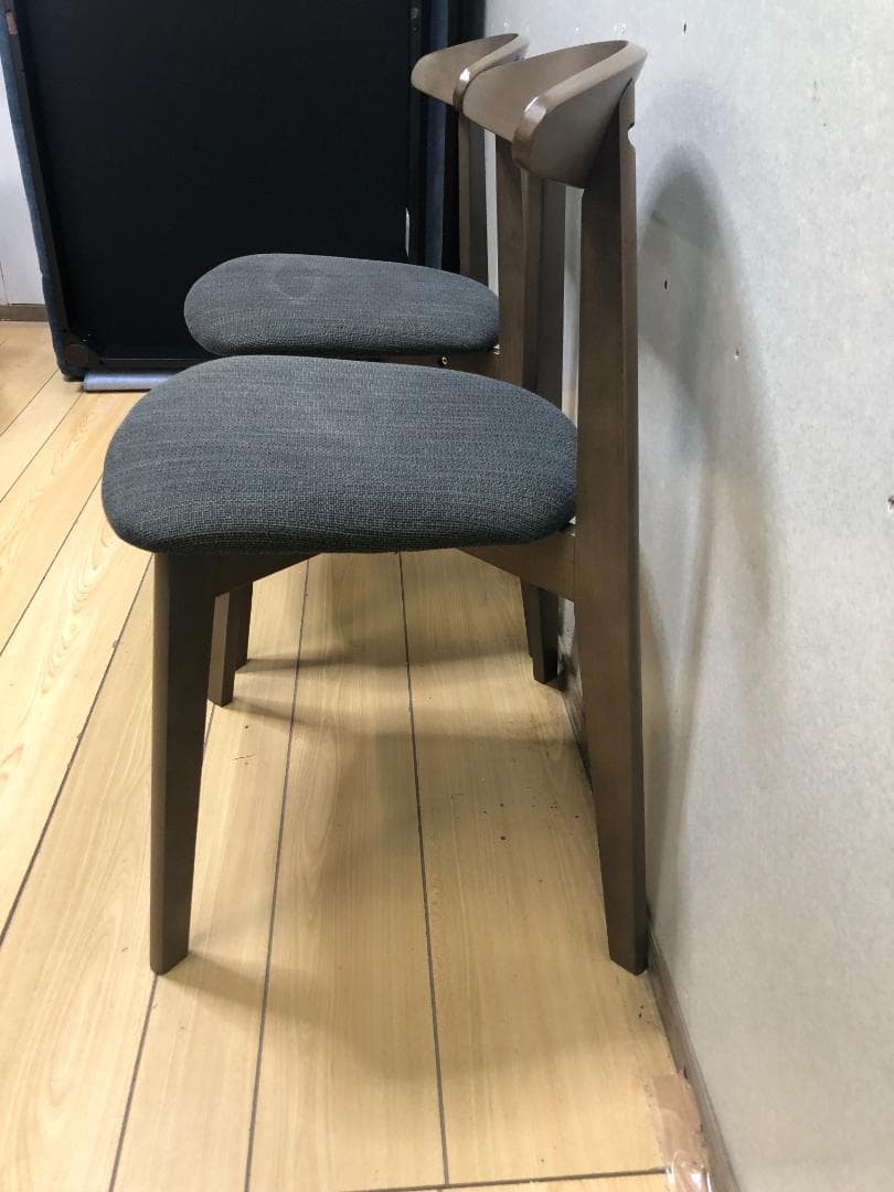 IKEA(イケア) ダイニングチェア2脚セット HANSOLA 250421-②