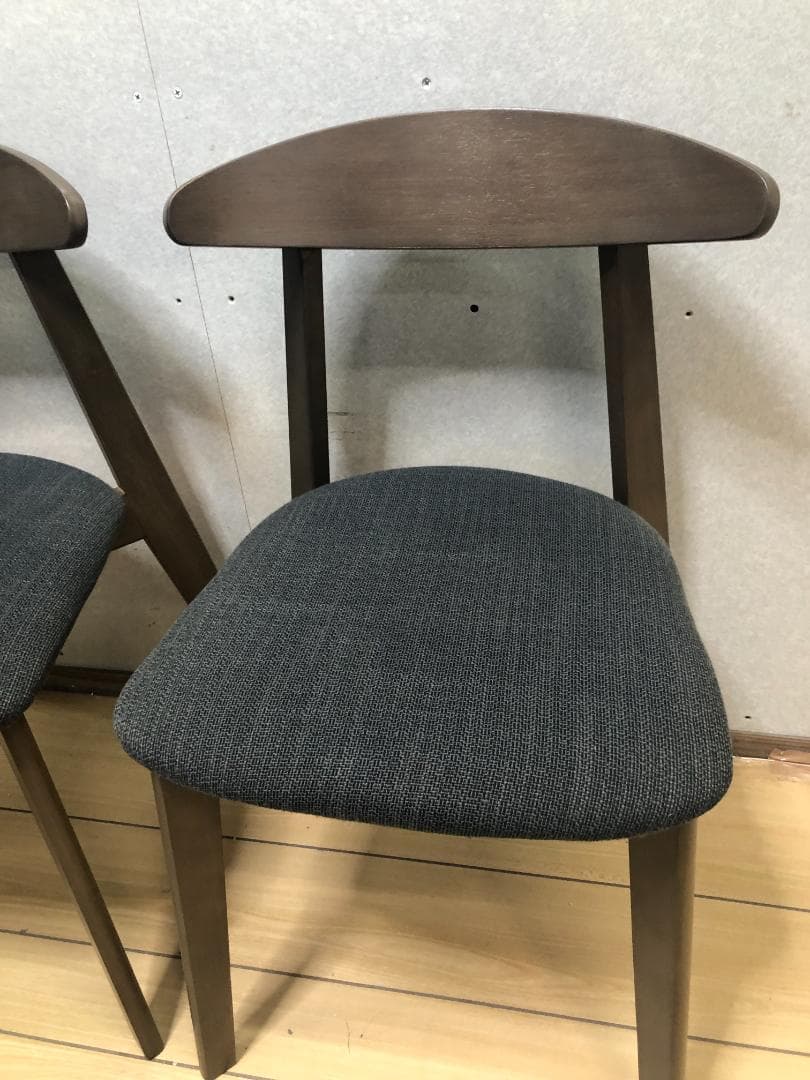 IKEA(イケア) ダイニングチェア2脚セット HANSOLA 250421-②
