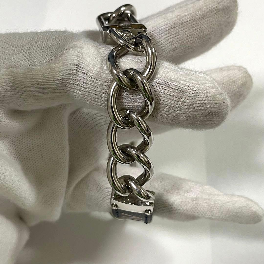 M68104 ルイヴィトン チェーンブレスレットマイLVロゴ　シリアルあり