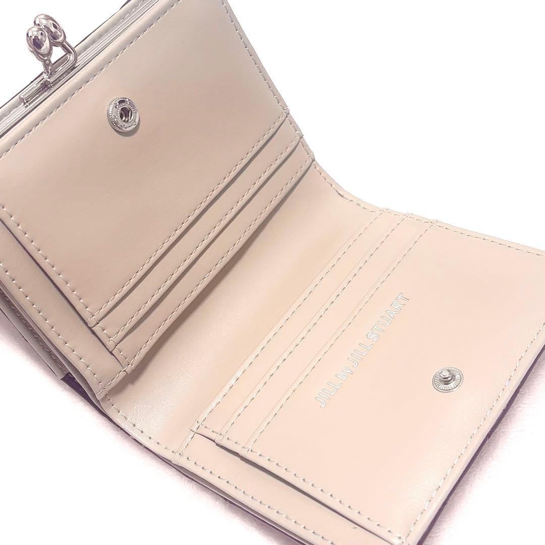 【美品】ジルバイジルスチュアート　RIBBONキルトウォレット　ブラック