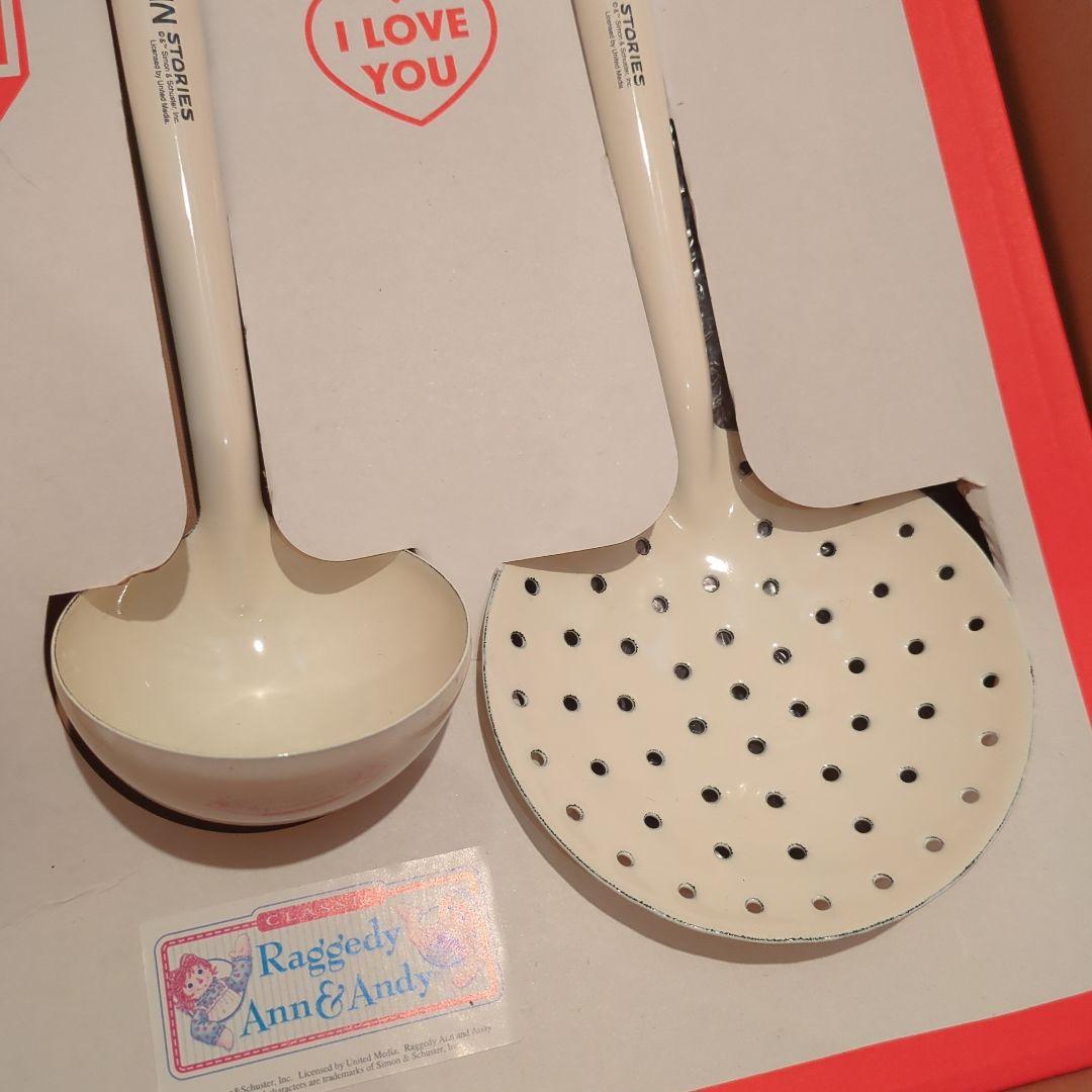 ラガディアン＆アンディ KITCHEN TOOL SET ホーロー5点まとめ売り