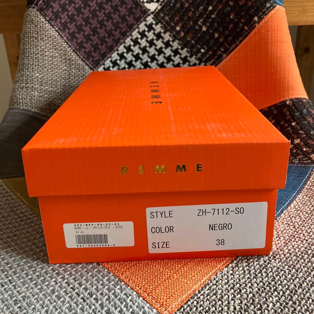 REMME ブラックパンプス 5㌢ヒール 北欧、暮らしの道具店別注 オケージョン