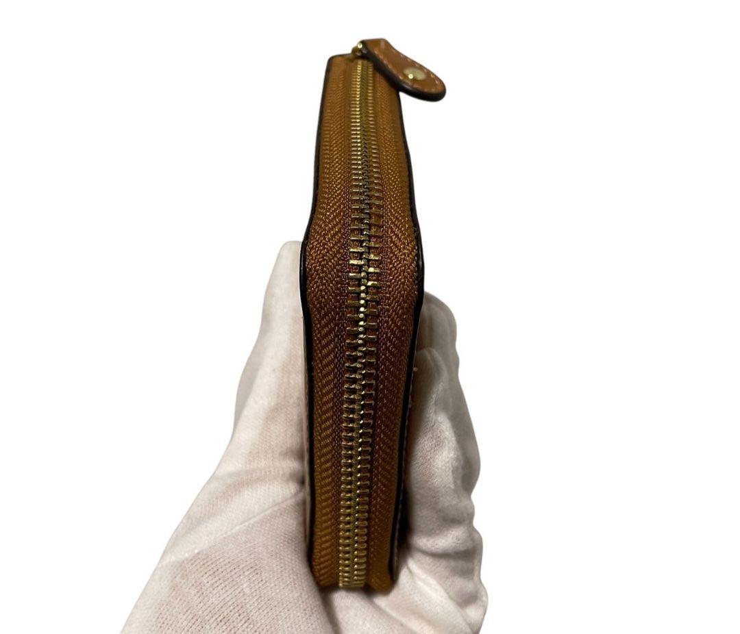 【新品】ROCADO ロカド シェルコードバン 二つ折り財布 馬革 ブラウン