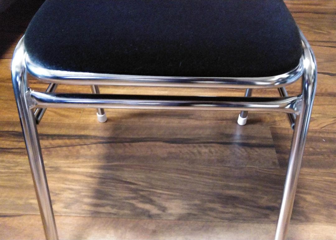 ゲーセン椅子/ゲームセンター椅子　黒　モケット素材