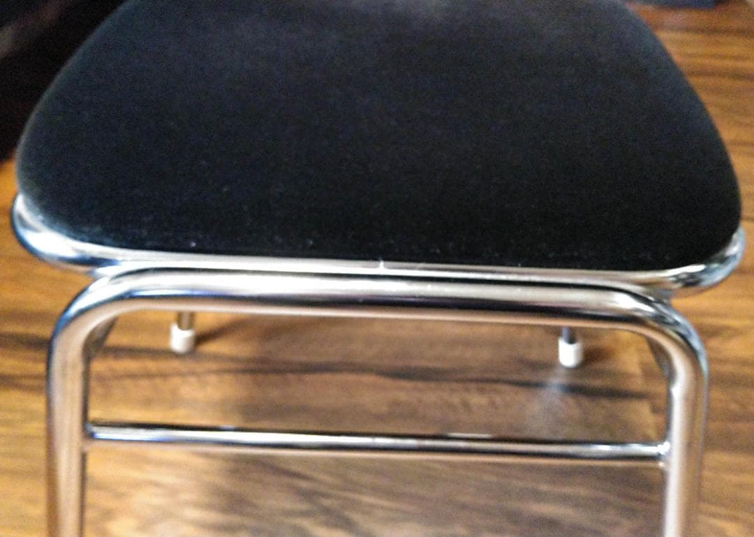 ゲーセン椅子/ゲームセンター椅子　黒　モケット素材