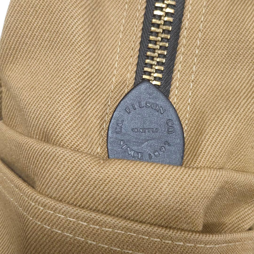未使用 Filson フィルソン ジッパー付トート タン