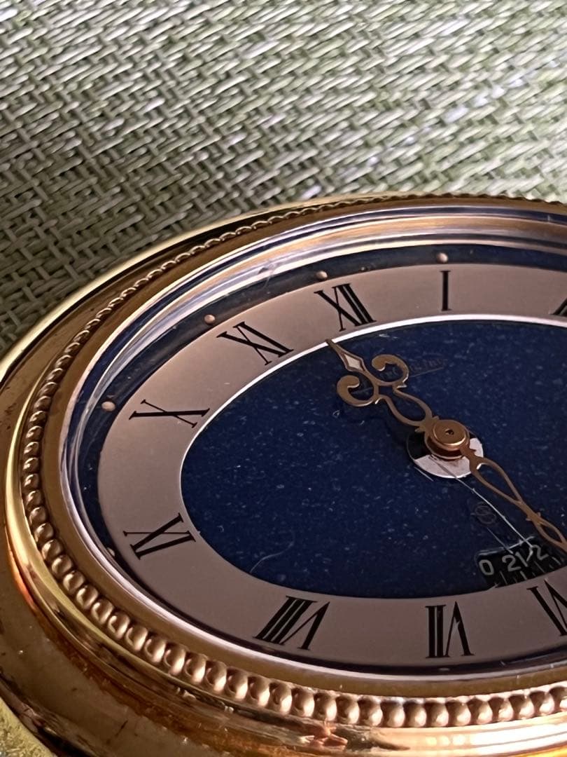 【値下げ中】アンティーク 美品 希少品‼️スイス製 ジャガールクルト　置き時計