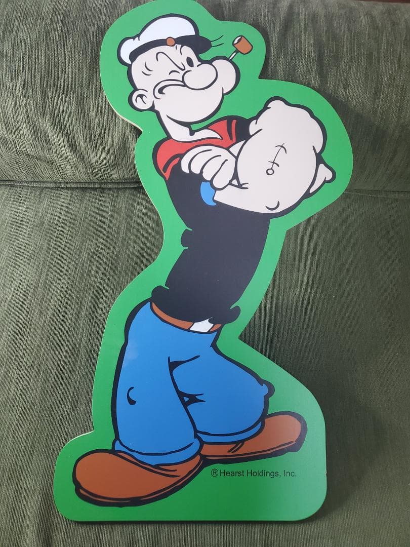 木製看板 POPEYE ポパイ ウッドサイン プレート インテリア 雑貨 壁掛け