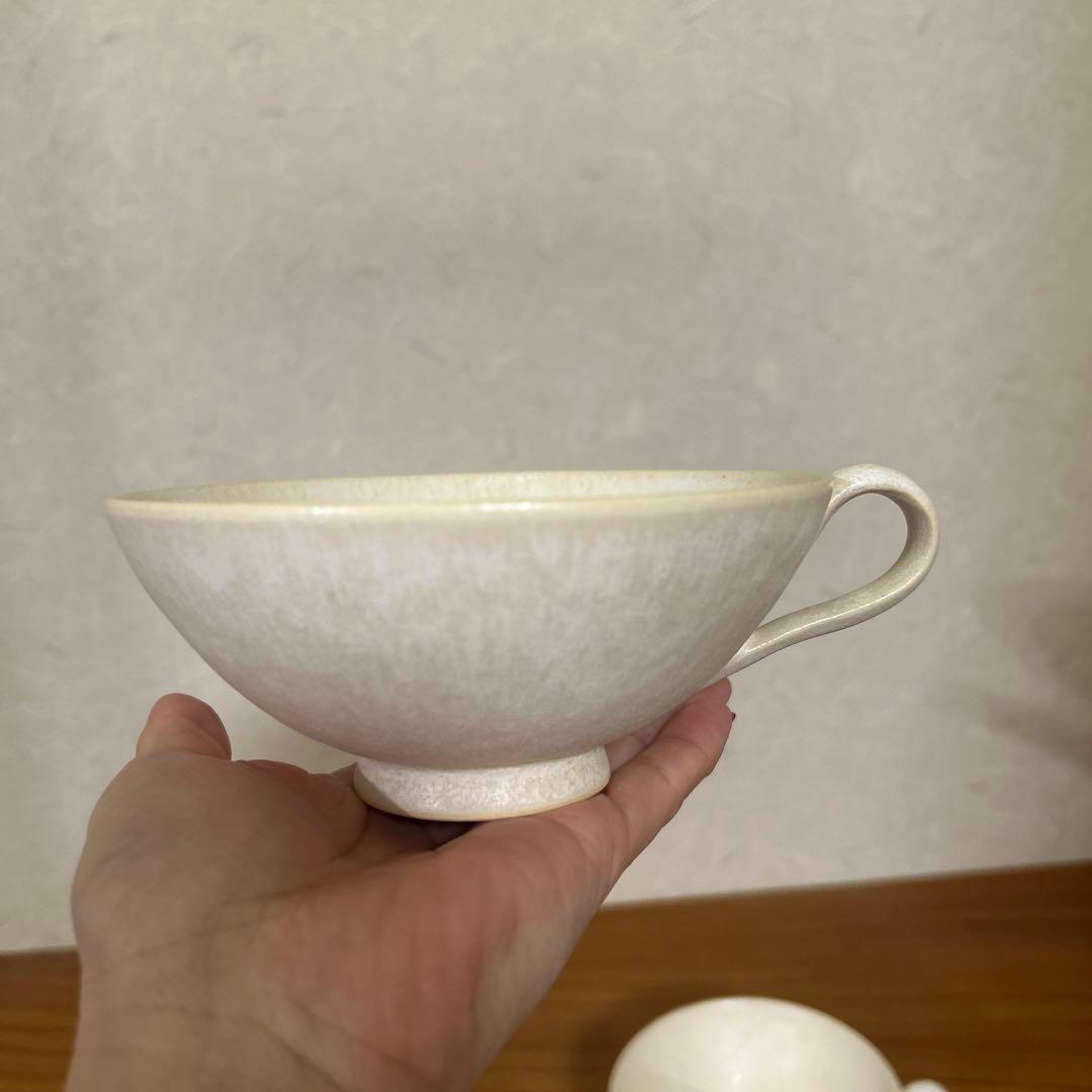 【美品】佐野元春　toharu 藍白　スープカップ　ボウル 4点セット売り