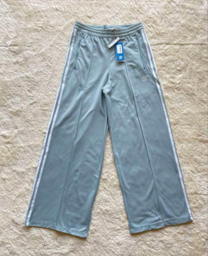 【adidas】日本未発売ワイドレッグトラックパンツ新品4XLレア