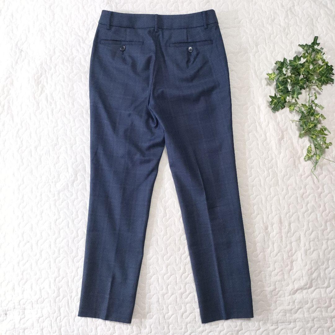 ザ・スーツカンパニー×REDA　セットアップ　チェック　ネイビー　36/34