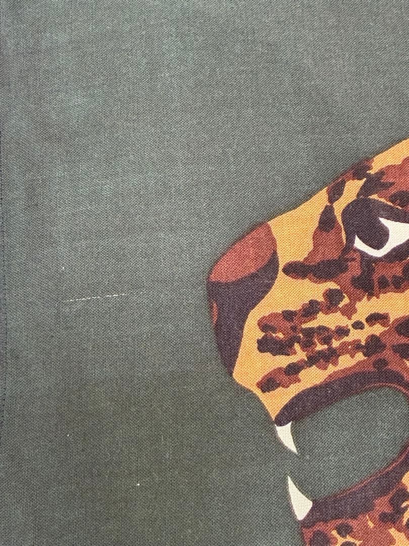 Yves Saint Laurent ヒョウ柄 レオパード柄 大判ストール
