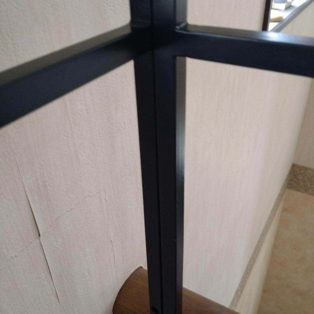 アイアンフレーム　パーテーション　Ｌ字　部屋　間仕切り　部屋干しにも