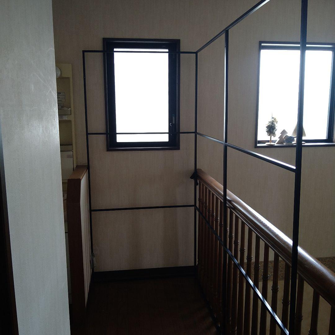 アイアンフレーム　パーテーション　Ｌ字　部屋　間仕切り　部屋干しにも