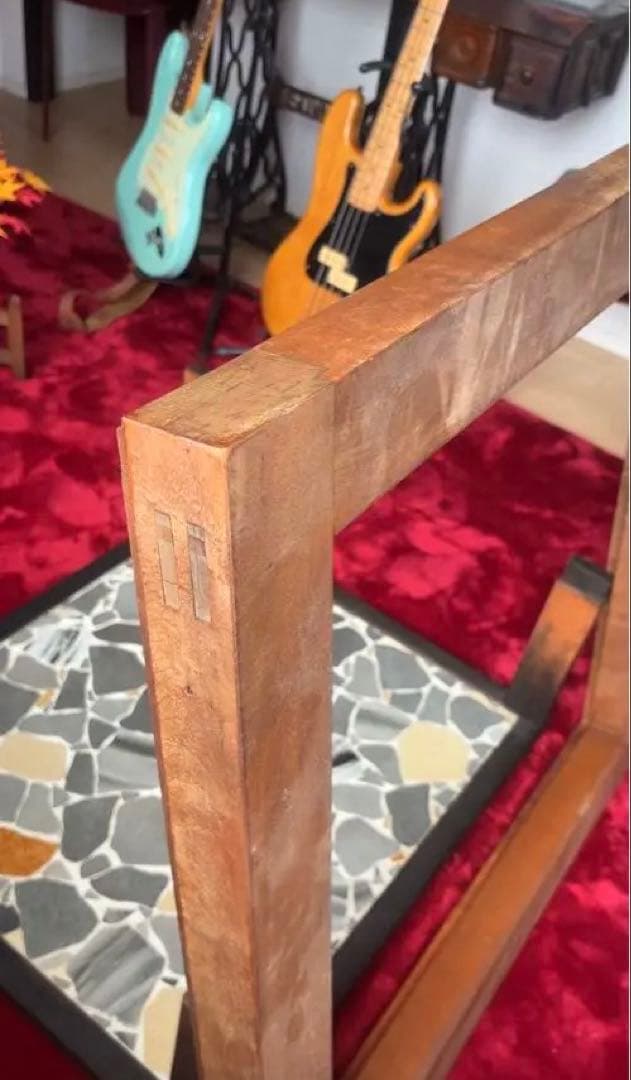 DIY 和風座卓　ローテーブル　囲炉裏　炉縁　リメイクテーブル