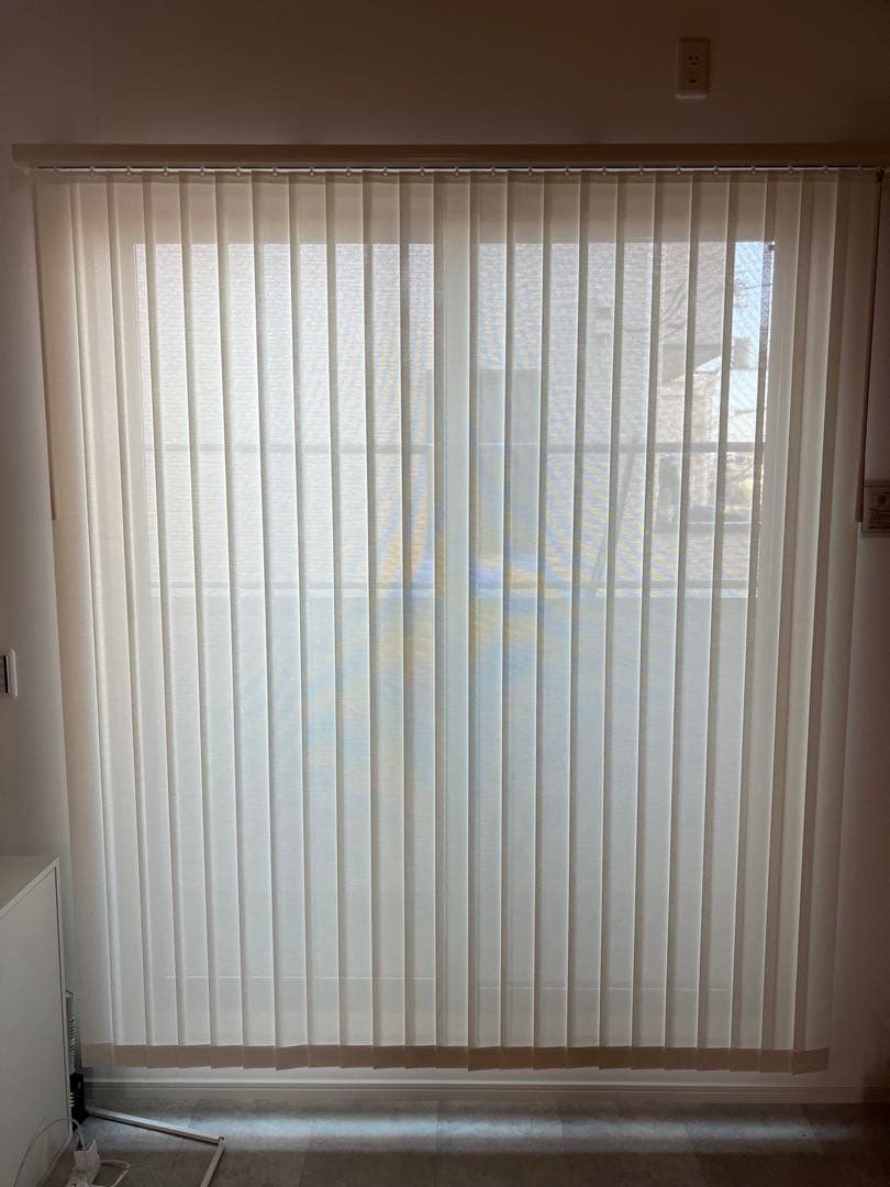 バーチカルブラインド /ニチベイ/カーテン/187cm×213cm