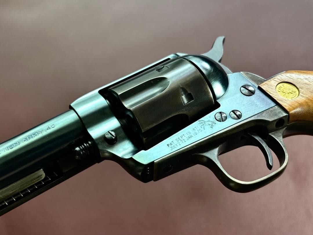 タナカ SAA デタッチャブル HWブルーイング 木製グリップ