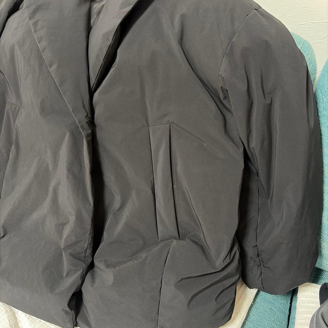 IENA 撥水テイラーコクーンダウン　黒　36