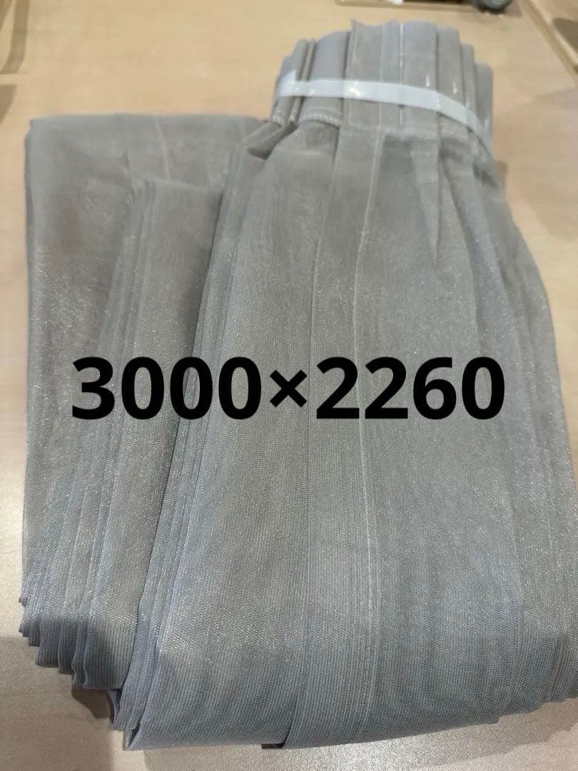 防炎レースカーテン　3000×2260 ②