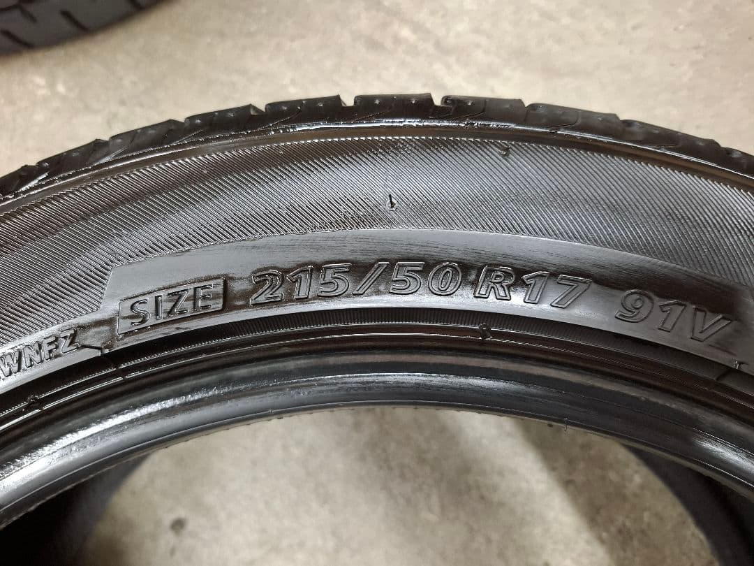 ブリヂストン 2025年 215/50R17 タイヤ 4本　送料込み