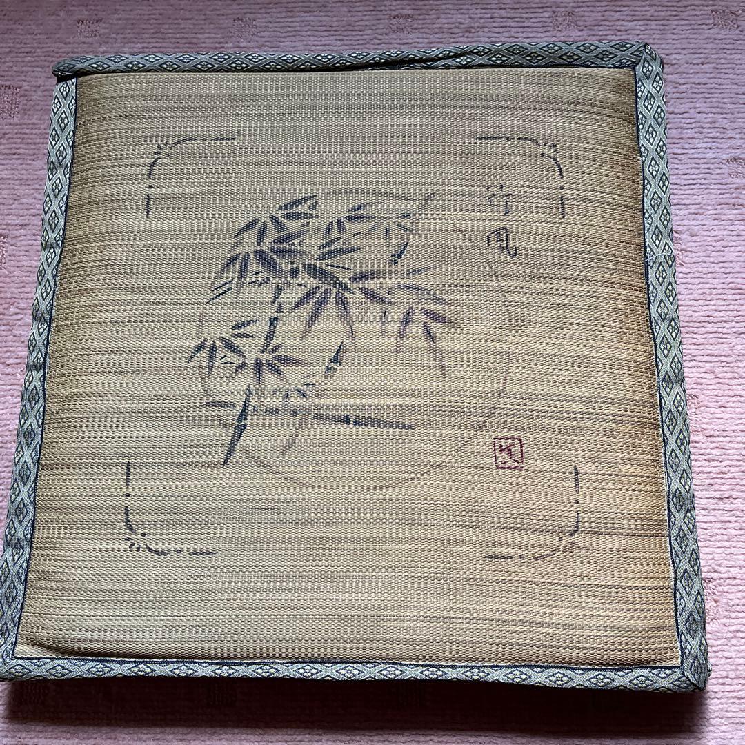 い草座布団　5枚セット　昭和レトロ