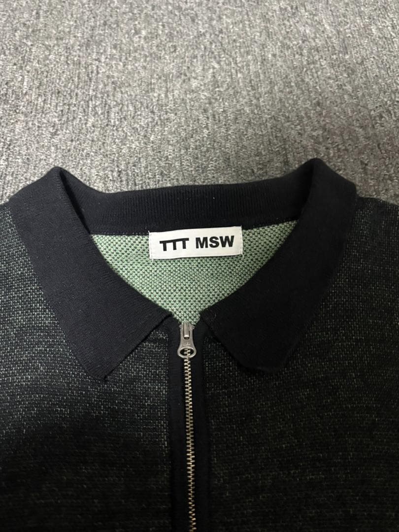 TTT MSW 風景デザイン フルジップカーディガン