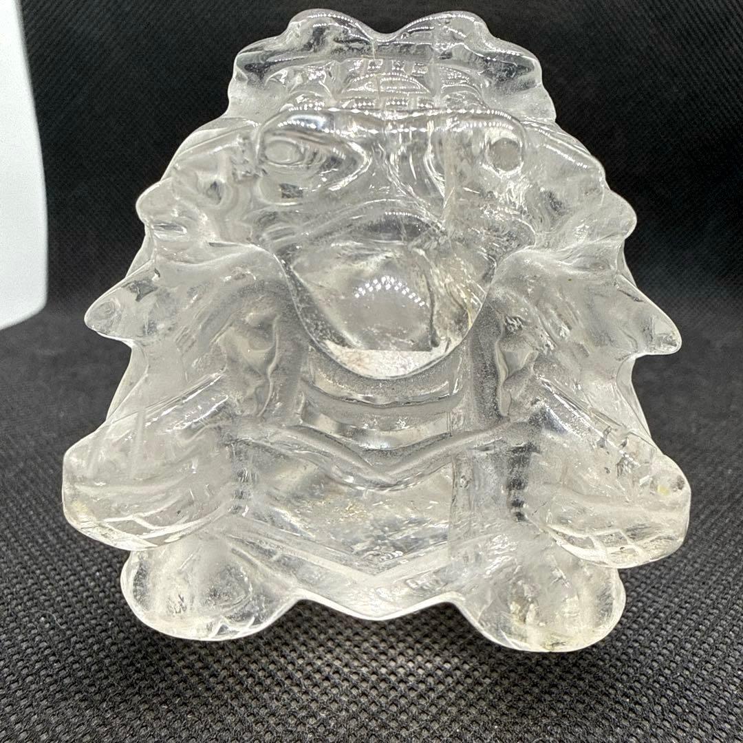 高品質♪ 水晶　ロングイ【龍亀】　大きめサイズ♪